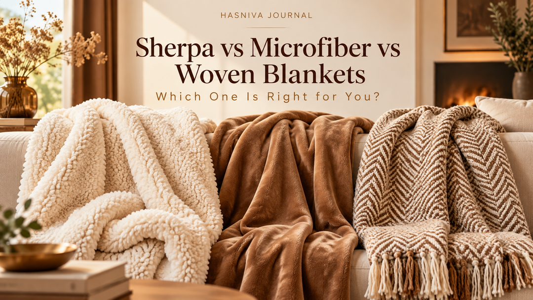 Sherpa vs Microfiber vs Woven Blankets: Which One Is Right for You?