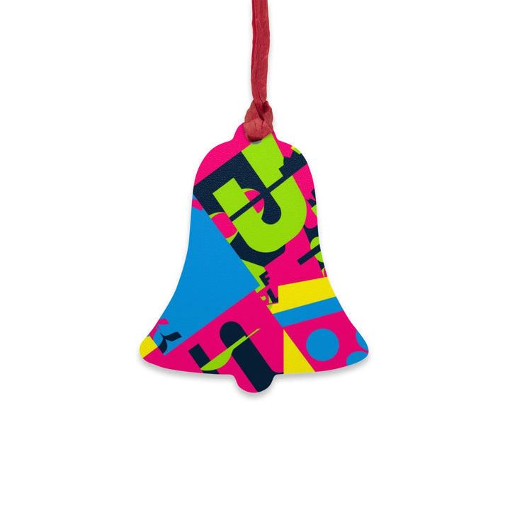 Handcrafted Wooden Ornaments – Playful Geometric Designs, Modern Rustic Decor