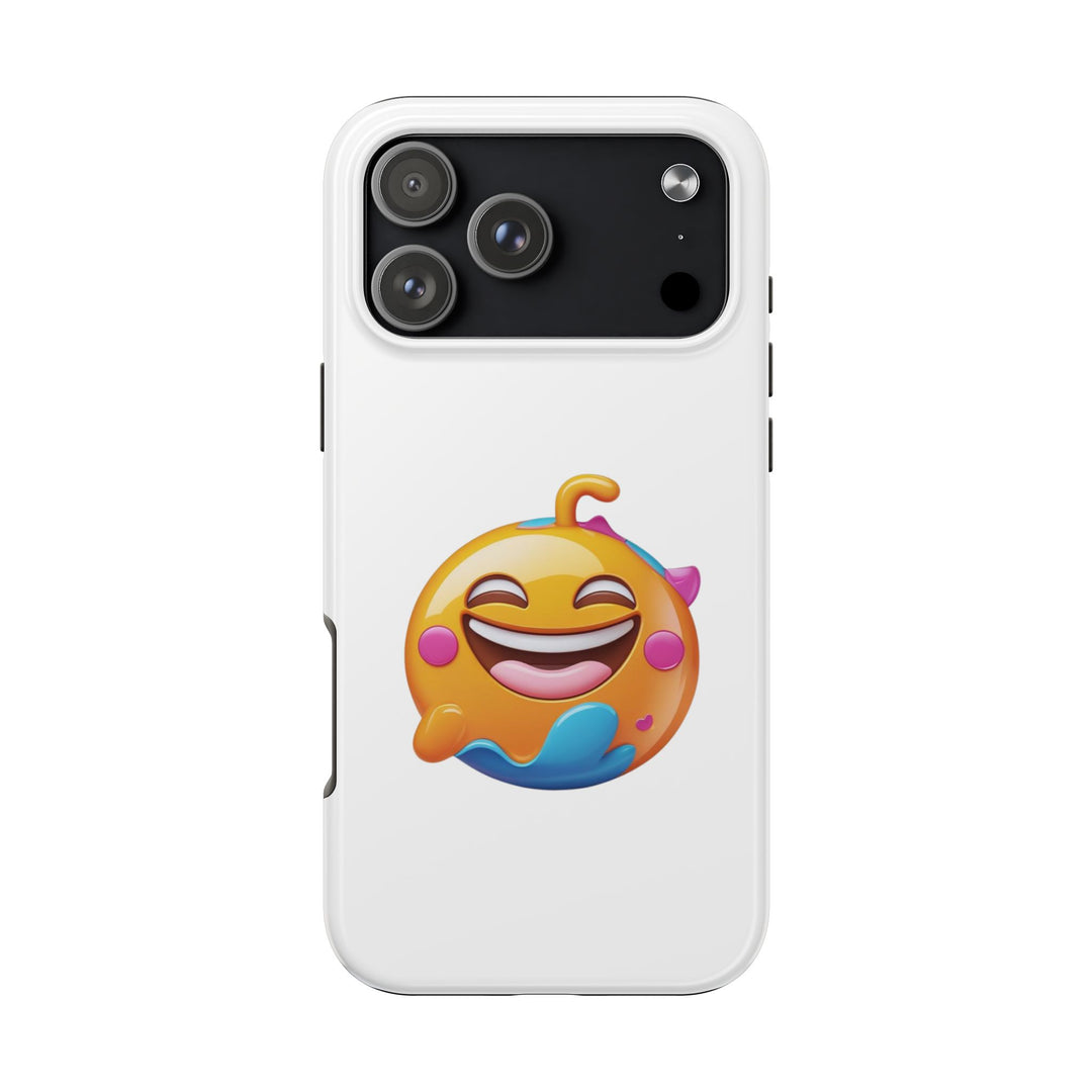 Tough Emoji Phone Case – Shockproof, Cute Cartoon Cover for iPhone & Samsung