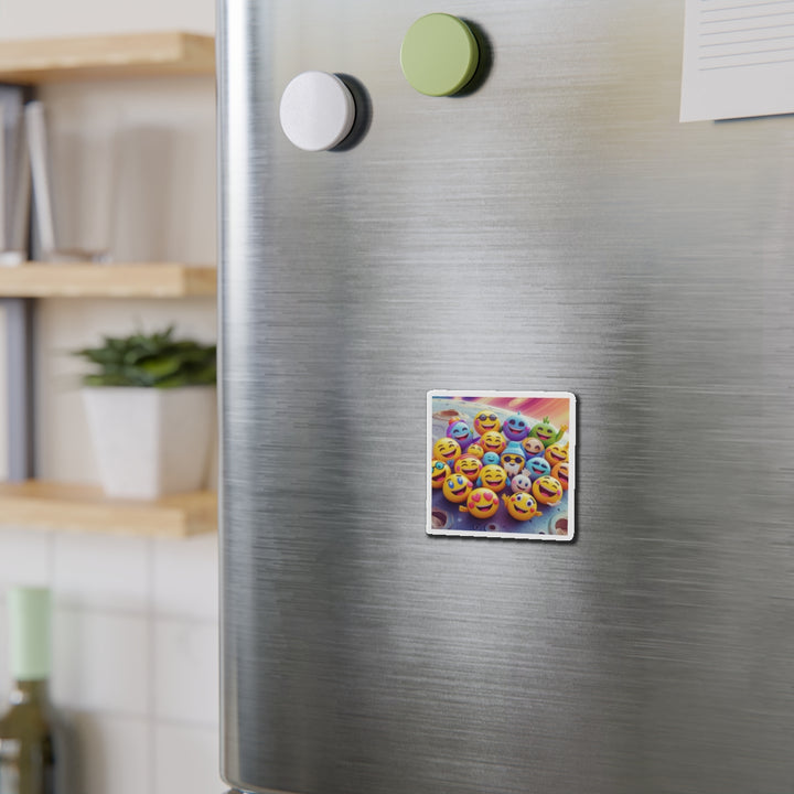 Custom Die-Cut Emoji Space Magnets – Fun, Trendy, Personalized Decor