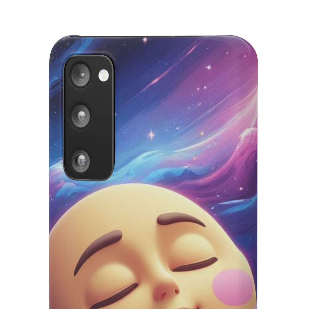Dreamy Galaxy Moon Snap Case – Slim, Stylish & Durable Cosmic Phone Cover