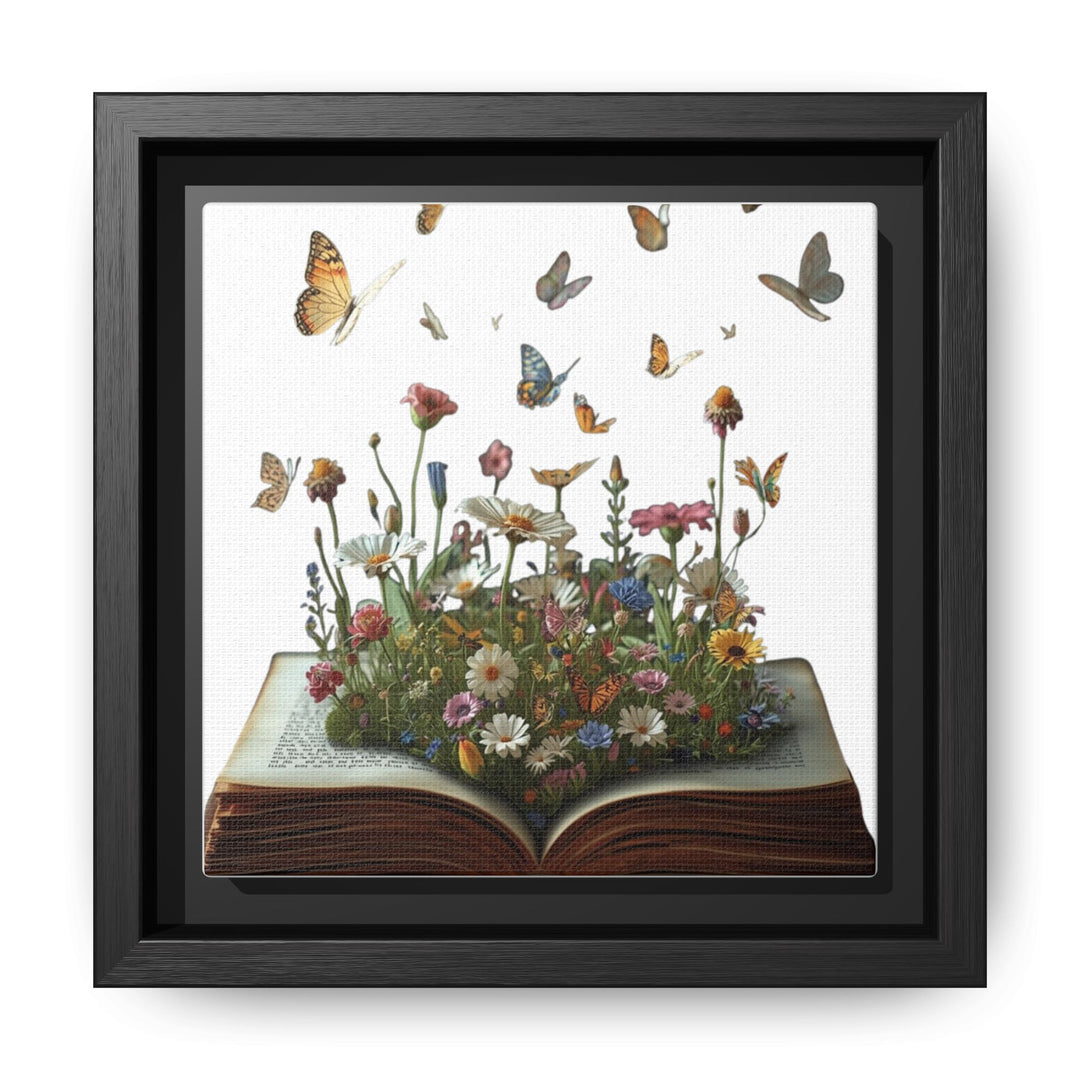 Whimsical Pop-Up Book Matte Canvas Art—Sustainable Framed Wall Décor