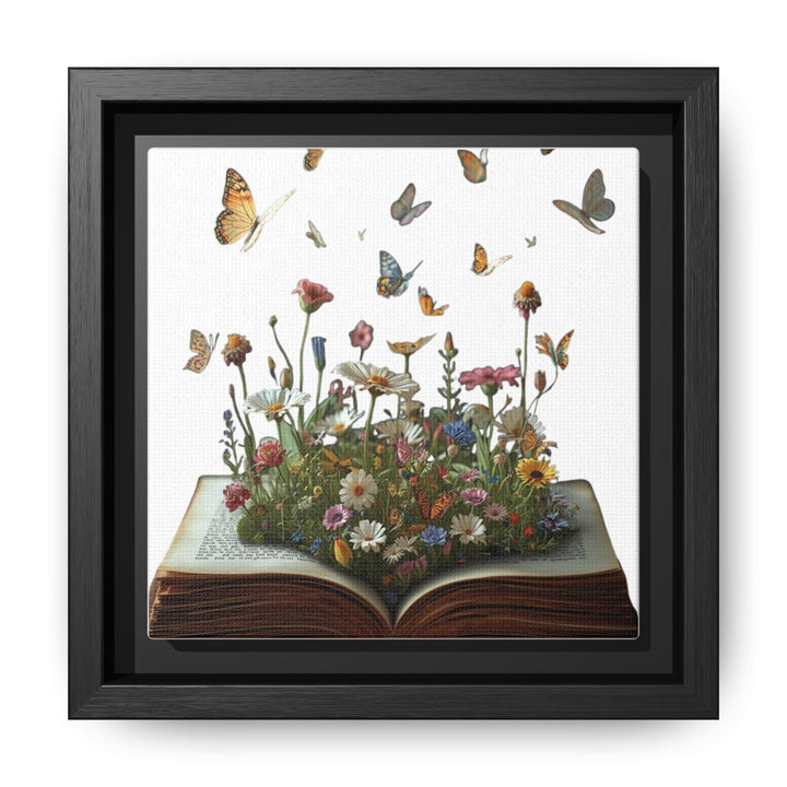 Whimsical Pop-Up Book Matte Canvas Art—Sustainable Framed Wall Décor