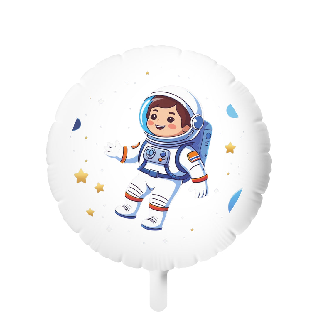 Customizable Astronaut Mylar Helium Balloon – Kid’s Space Party Decor