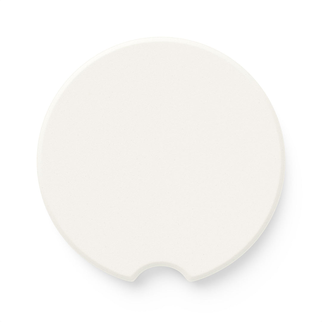 Dreamy Moon Girl Soapstone Car Coaster – Celestial Night Car Accessory