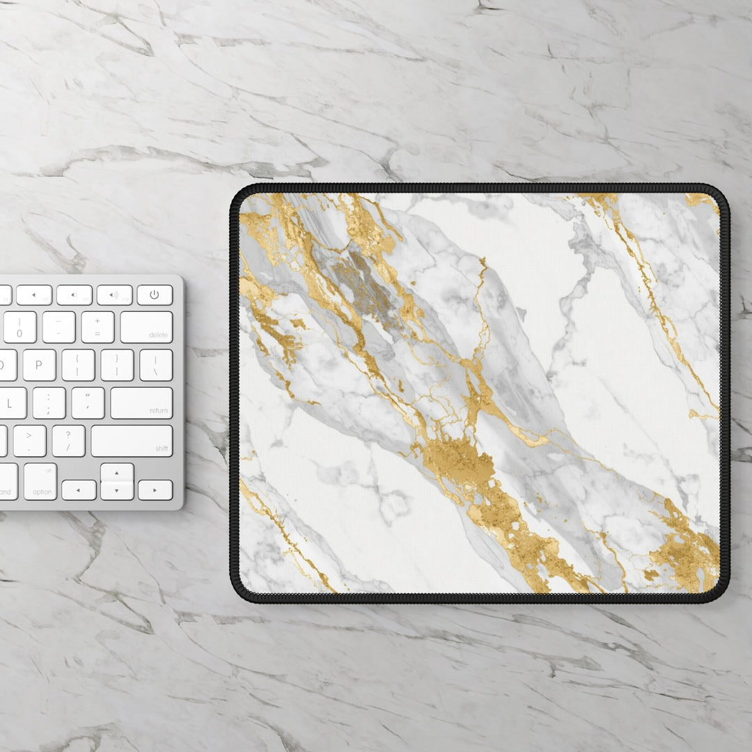 Marble Gold Gaming Mouse Pad – Premium, Ultra-Smooth, Stylish & Durable