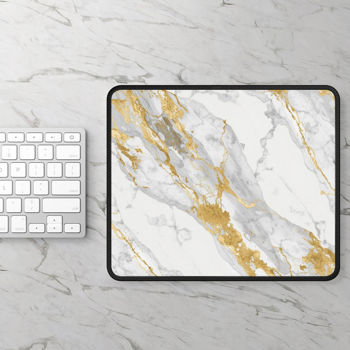 Marble Gold Gaming Mouse Pad – Premium, Ultra-Smooth, Stylish & Durable