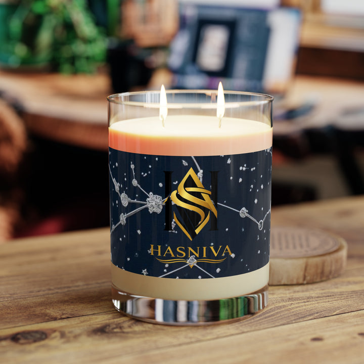 Celestial Night Sky Scented Candle 11oz – Soy Wax, Star Constellation Jar