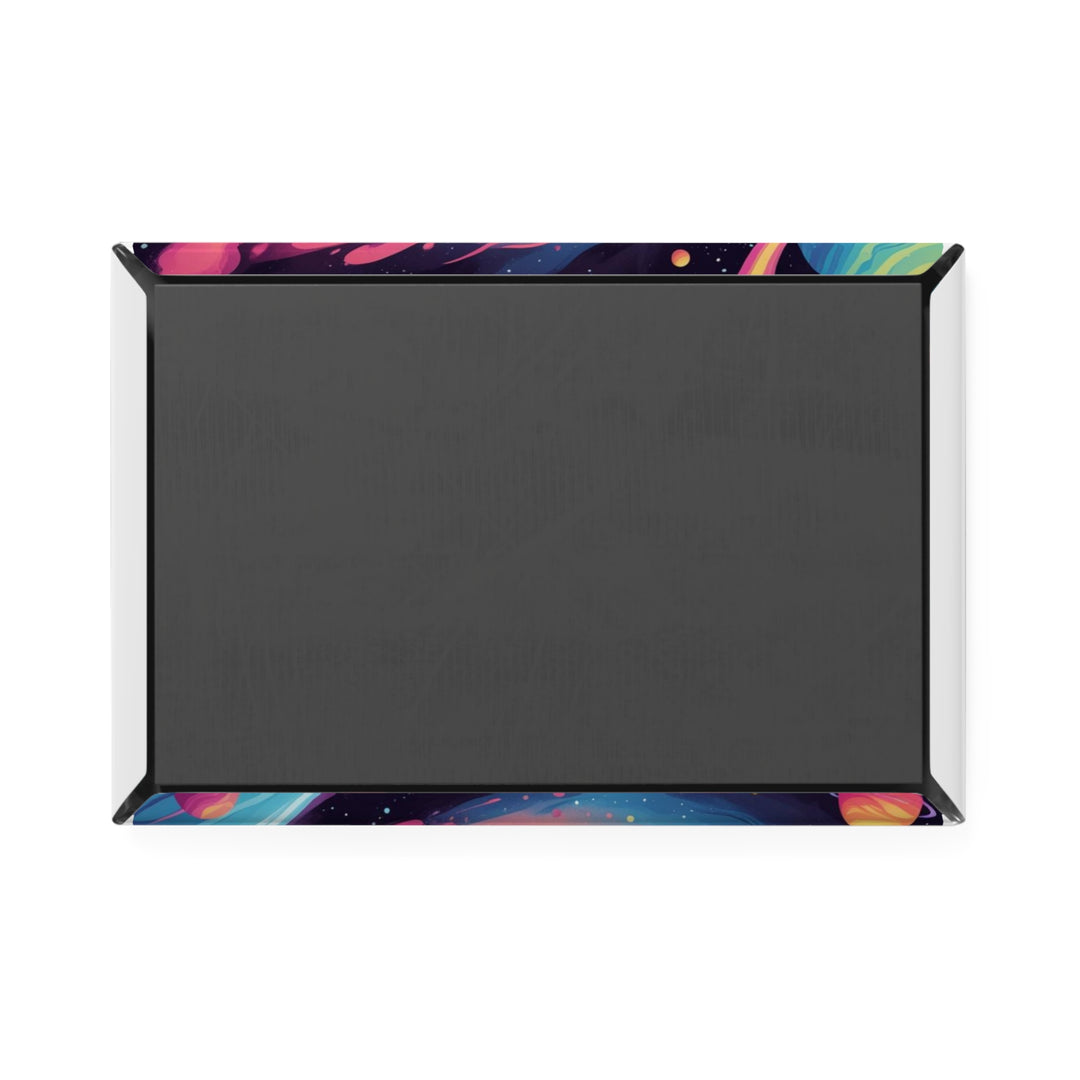 Angry Sun Cartoon Rectangle Button Magnet | Fun Space Design | 1/10 Pack