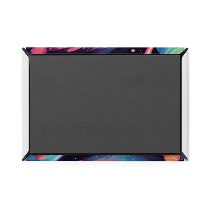 Angry Sun Cartoon Rectangle Button Magnet | Fun Space Design | 1/10 Pack