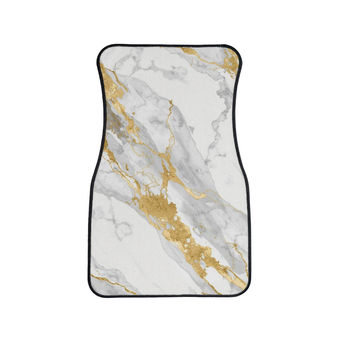 Luxury Marble Gold Car Floor Mat – Premium, Stylish, Custom Fit (1pc)