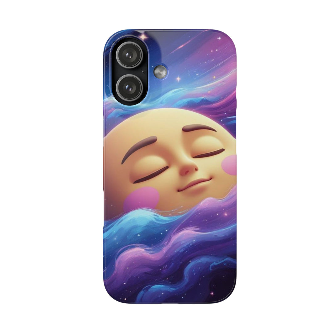 Dreamy Galaxy Moon Snap Case – Slim, Stylish & Durable Cosmic Phone Cover