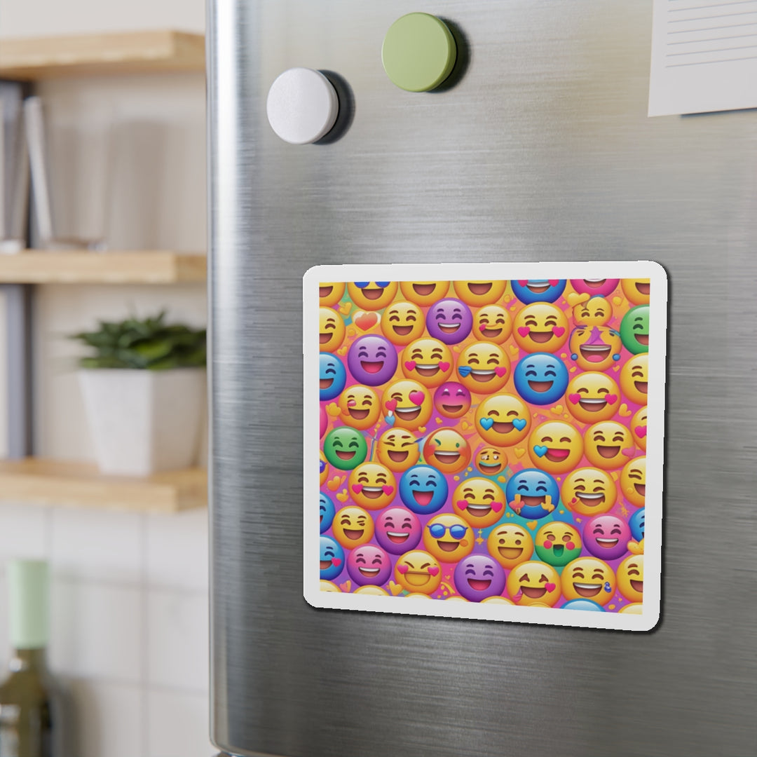 Custom Die-Cut Emoji Magnets – Vibrant, Playful & Unique Decor Gifts