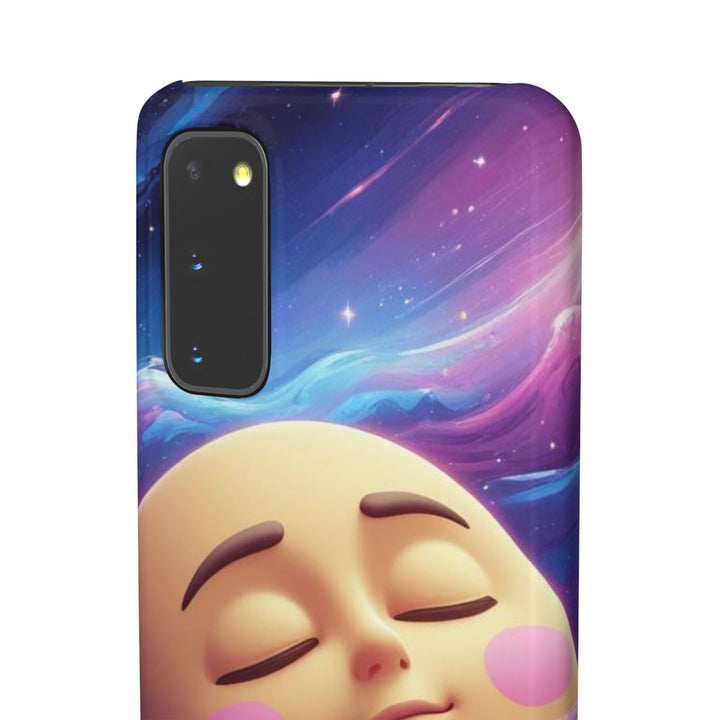 Dreamy Galaxy Moon Snap Case – Slim, Stylish & Durable Cosmic Phone Cover