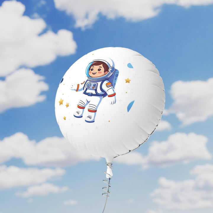 Customizable Astronaut Mylar Helium Balloon – Kid’s Space Party Decor