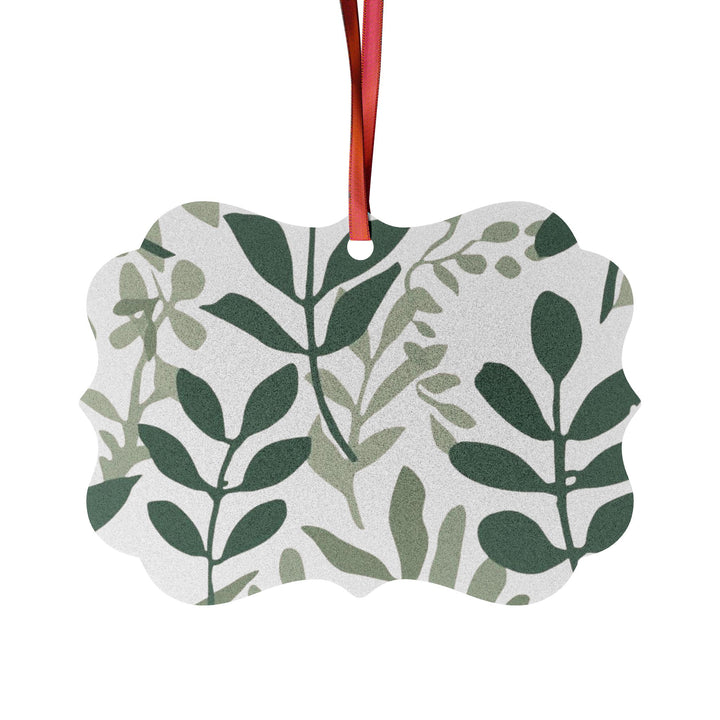 Modern Botanical Aluminum Ornaments – Custom, Stylish, Eco-Chic Décor Sets