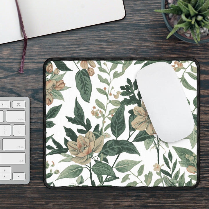 Vintage Floral Gaming Mouse Pad – Premium Precision, Chic Botanical Design