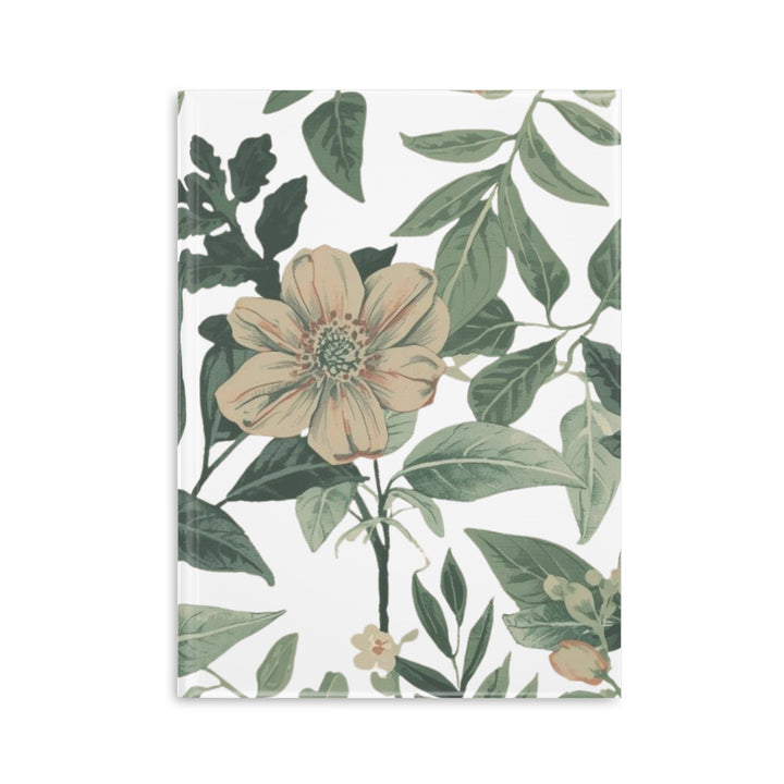 Vintage Floral Puffy Hardcover Notebook – Luxe, Custom, Lay-Flat Journal