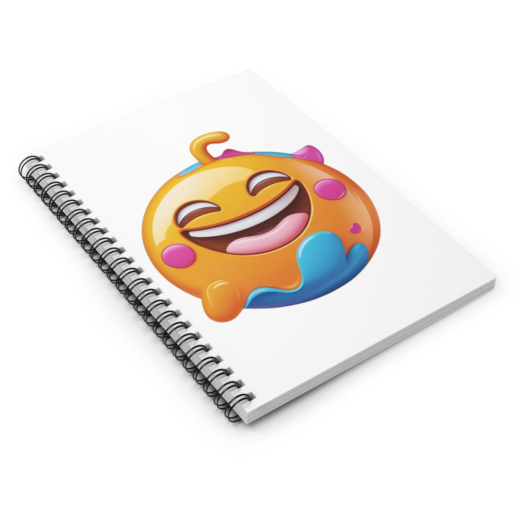 Emoji Smile Spiral Notebook – Ruled Line, Fun & Vibrant Premium Journal