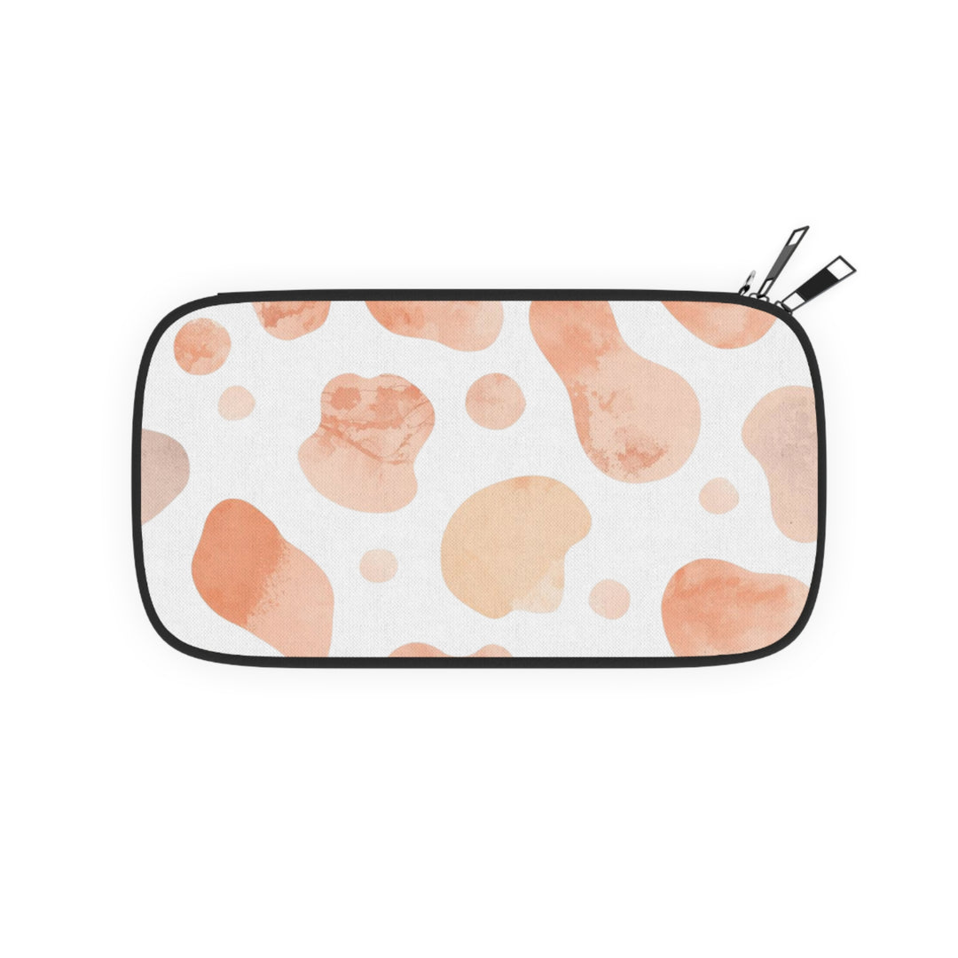 RFID Vegan Leather Passport Wallet – Modern Blush Watercolor Travel Organizer