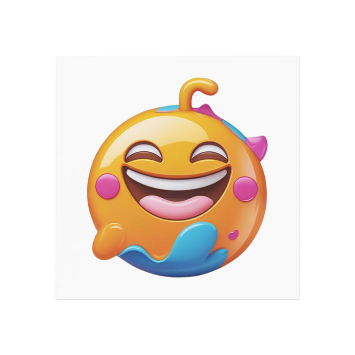 Personalized Emoji Square Magnet – Fun, Vibrant, Custom Photo or Art Gift