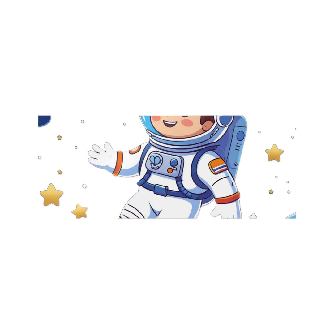 Playful Space Astronaut Die-Cut DTF Sticker – Premium, Durable & Fun