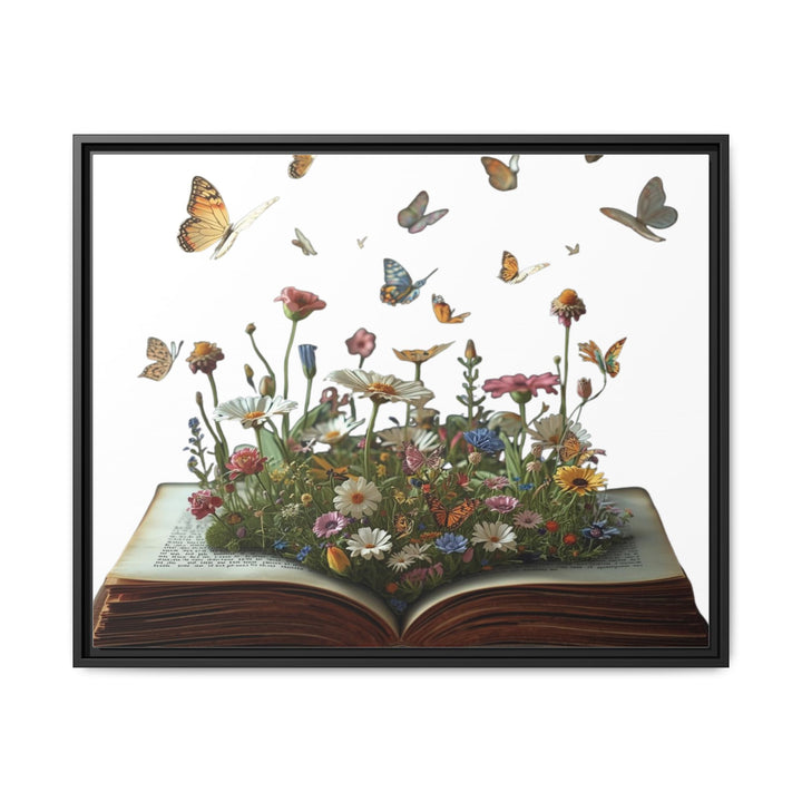 Whimsical Pop-Up Book Matte Canvas Art—Sustainable Framed Wall Décor