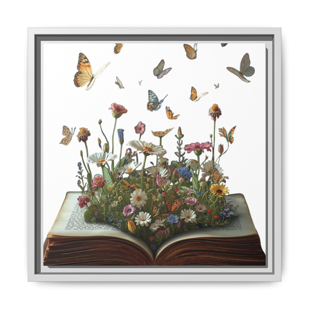 Whimsical Pop-Up Book Matte Canvas Art—Sustainable Framed Wall Décor