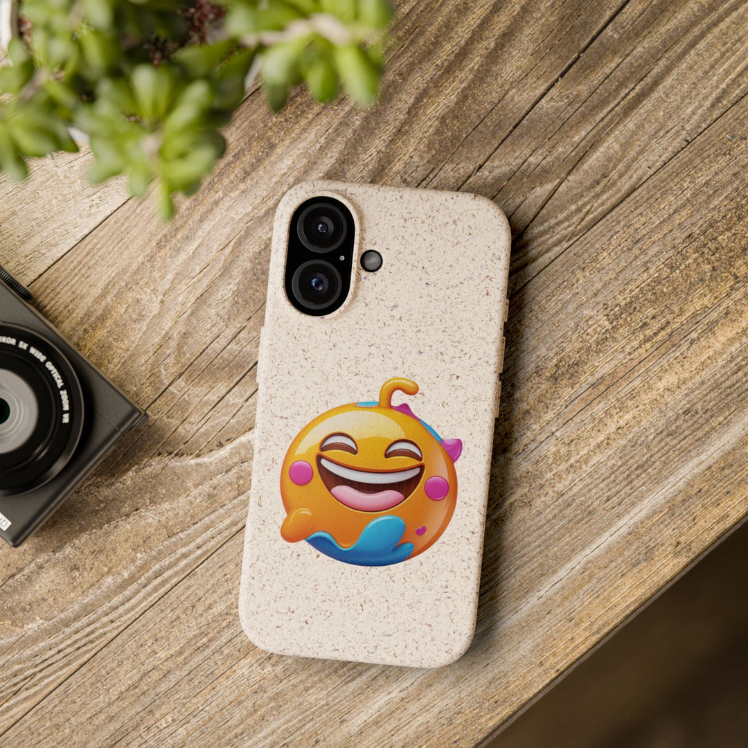 Eco Emoji Biodegradable Phone Case – Fun, Compostable, MagSafe Ready