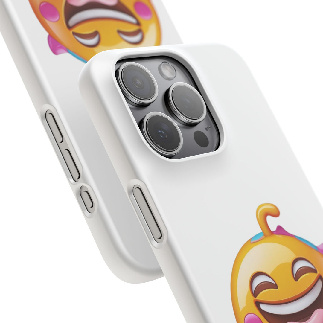 Emoji Joyful Vibe Snap Case – Sleek, Durable, Fun Cartoon Phone Cover