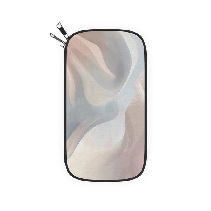 Ultimate RFID Passport Wallet – Chic Pastel Abstract Vegan Travel Organizer