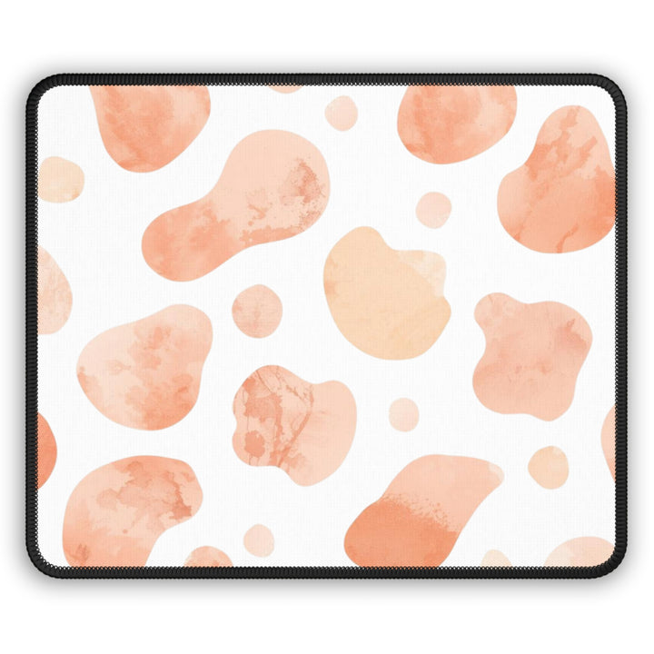 Trendy Abstract Blush Watercolor Gaming Mouse Pad – Precision & Style