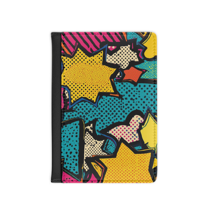 Pop Art Passport Cover – RFID, Custom Comic Book Travel Wallet
