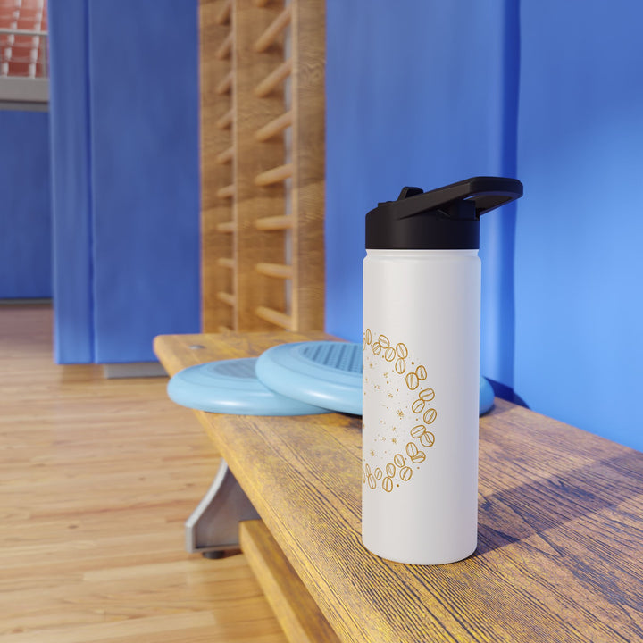 Coffee Chic Stainless Steel Water Bottle – Insulated, Leak-Proof, Eco-Cool