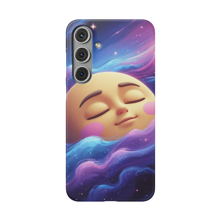 Dreamy Galaxy Moon Snap Case – Slim, Stylish & Durable Cosmic Phone Cover