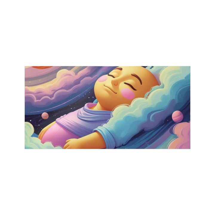 Dreamy Cosmic Die-Cut DTF Sticker – Baby Galaxy Sticker for Laptops & More