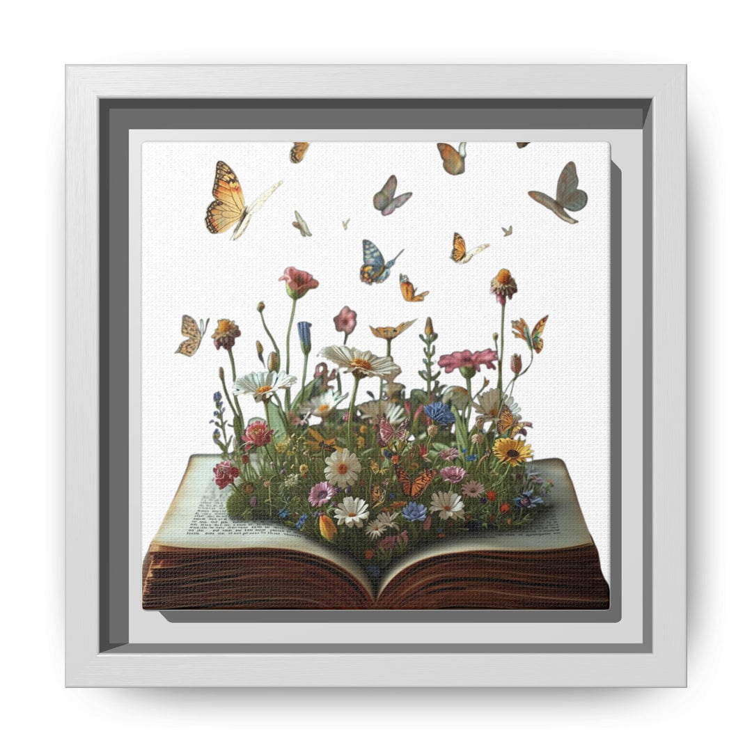 Whimsical Pop-Up Book Matte Canvas Art—Sustainable Framed Wall Décor