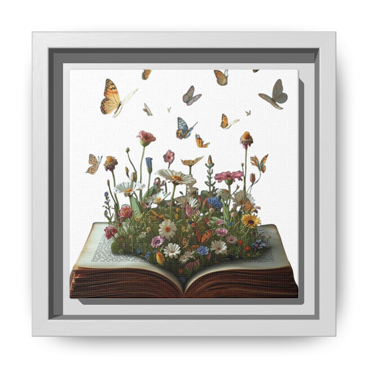 Whimsical Pop-Up Book Matte Canvas Art—Sustainable Framed Wall Décor