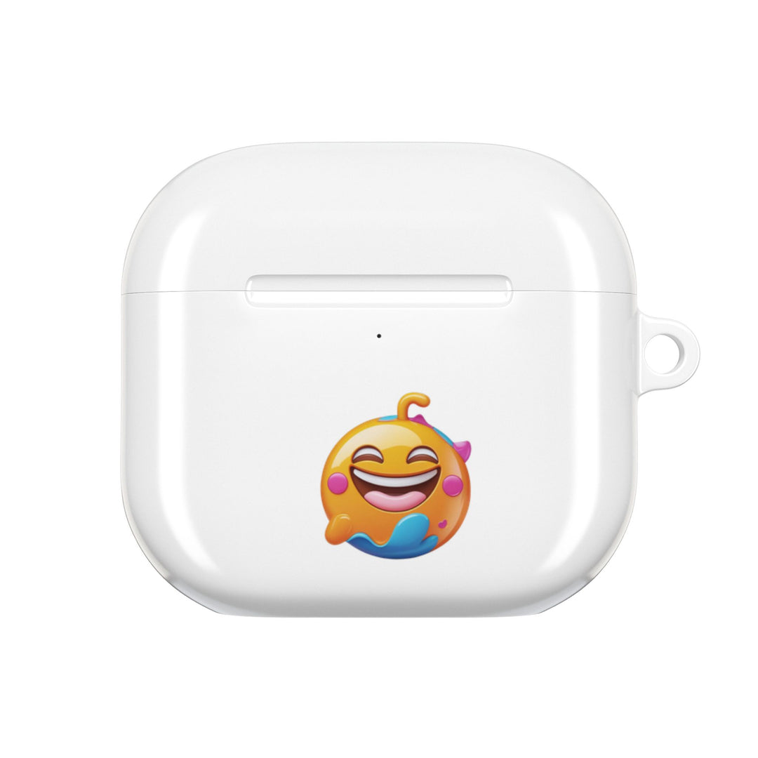 Emoji Joy Designer AirPod Case – Glossy, Slim, Drop-Proof & Fun!