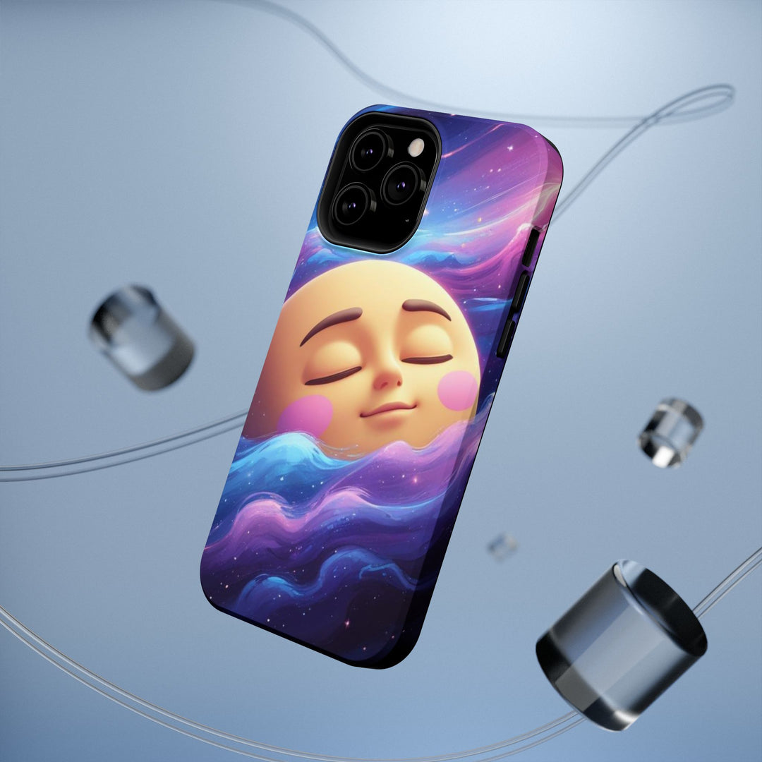 Galaxy Dream Moon Impact-Resistant Dual-Layer Phone Case – Custom & Cute