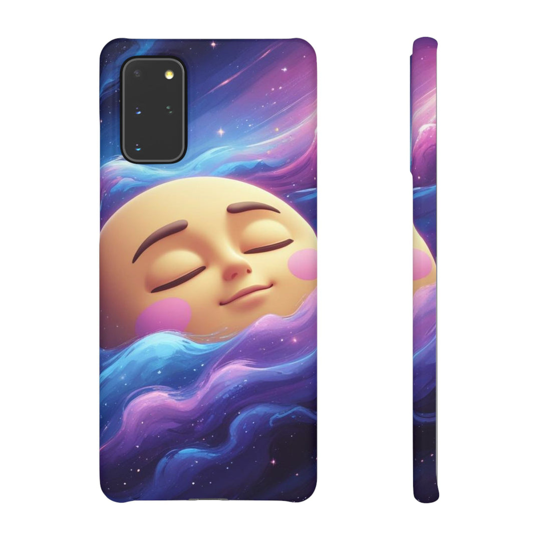 Dreamy Galaxy Moon Snap Case – Slim, Stylish & Durable Cosmic Phone Cover