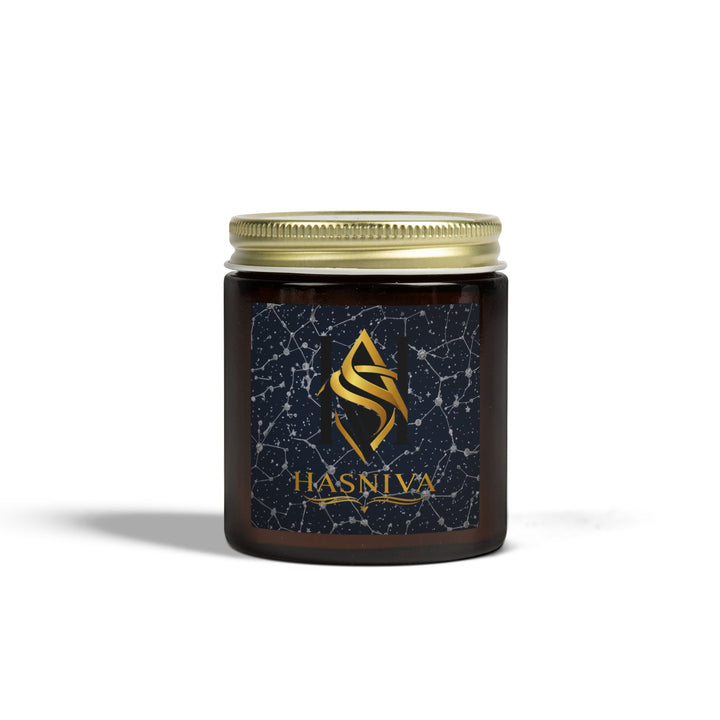 Celestial Constellation Scented Candle – Coconut Apricot Wax | Hand-Poured