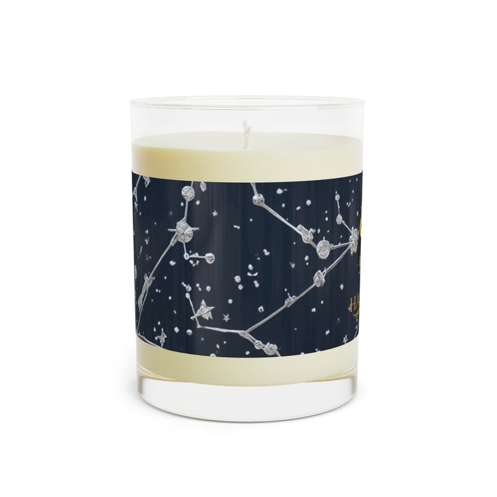 Celestial Night Sky Scented Candle 11oz – Soy Wax, Star Constellation Jar