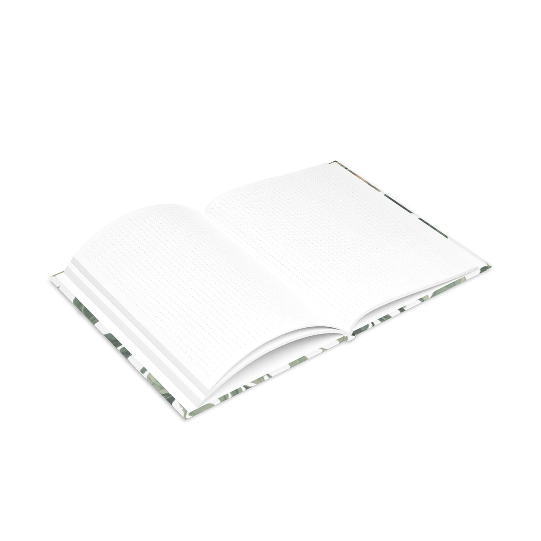 Vintage Floral Puffy Hardcover Notebook – Luxe, Custom, Lay-Flat Journal