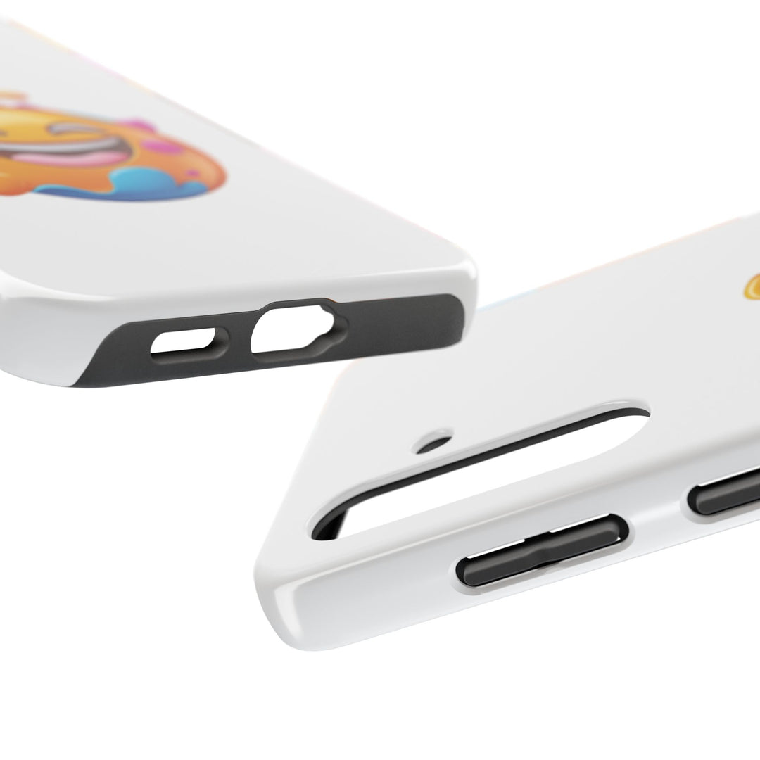 Tough Emoji Phone Case – Shockproof, Cute Cartoon Cover for iPhone & Samsung