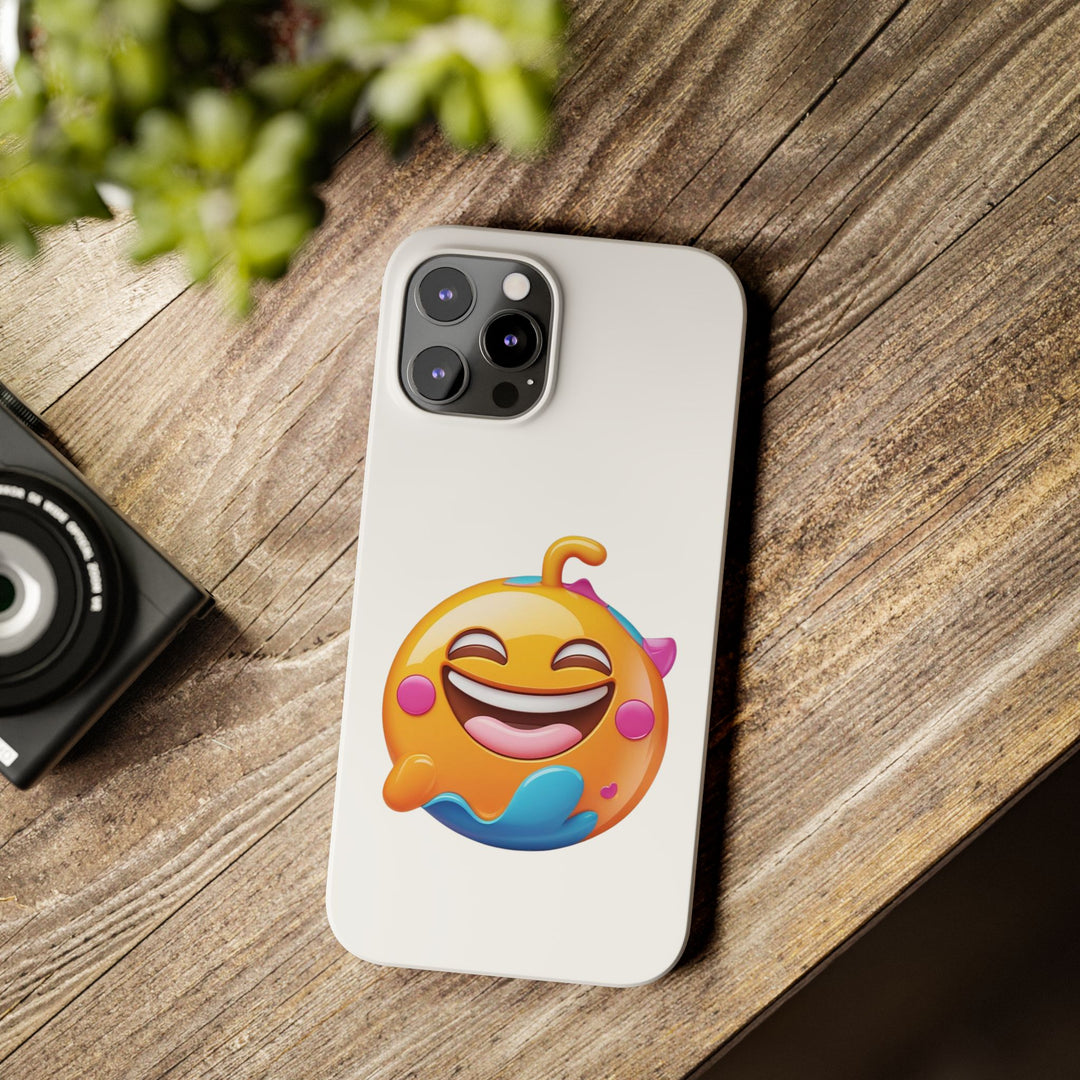 Emoji Joy Slim Phone Case – Ultra-Thin, Glossy, Playful & Protective