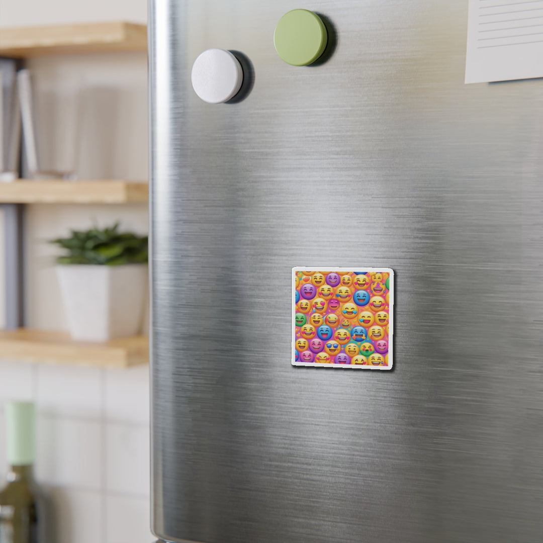 Custom Die-Cut Emoji Magnets – Vibrant, Playful & Unique Decor Gifts