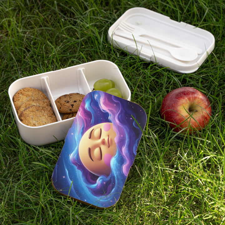 Galaxy Dreams Bento Lunch Box – Cute Space Design, Leak-Proof & Eco-Friendly