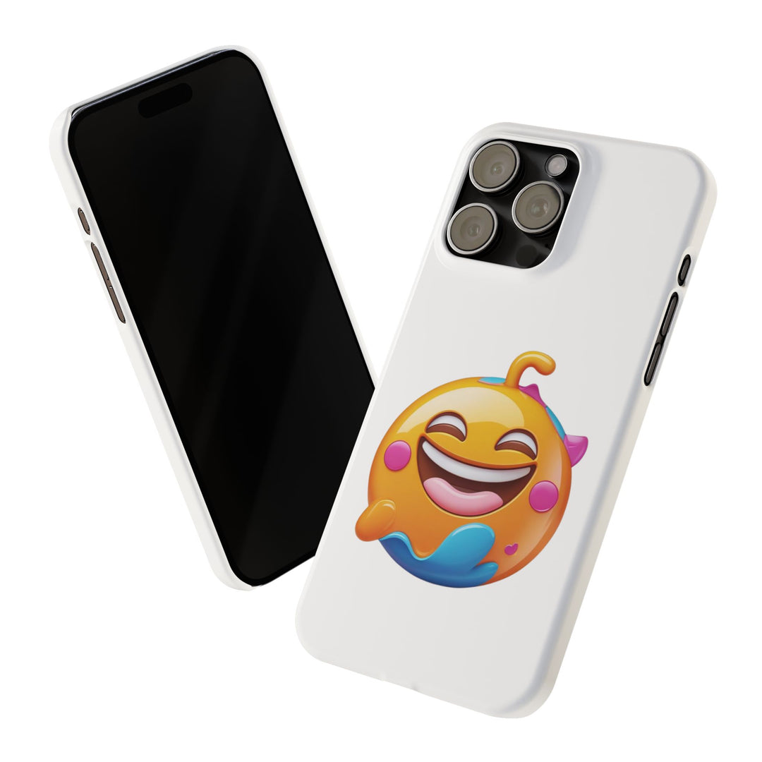 Emoji Joy Slim Phone Case – Ultra-Thin, Glossy, Playful & Protective