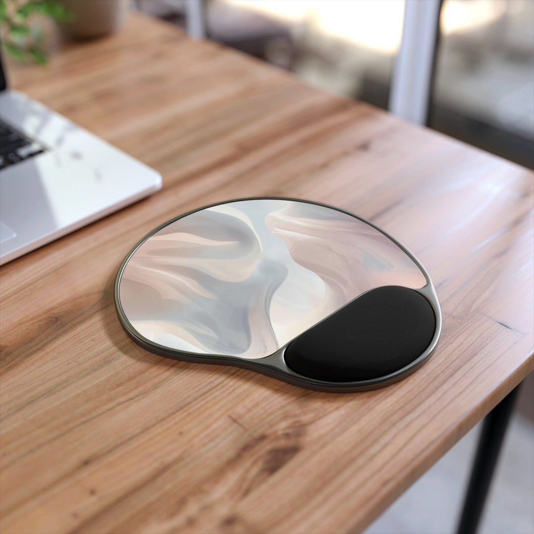Ergonomic Memory Foam Mouse Pad – Dreamy Pastel Wrist Rest for Desk Comfort